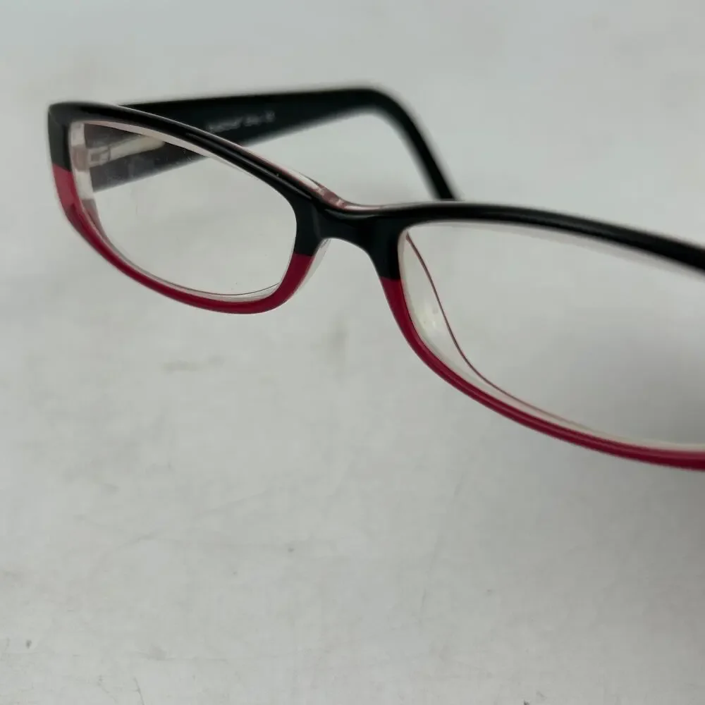 Bebe Envy Eyeglasses Frame Womens Haute Pink Rectangular‎ 49-14-135mm